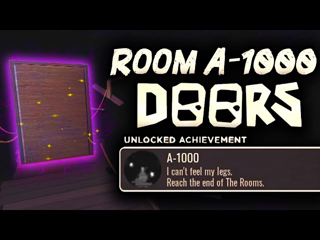 Reaching ROOM A-1000 in the NEW DOORS update! 👁️- Roblox