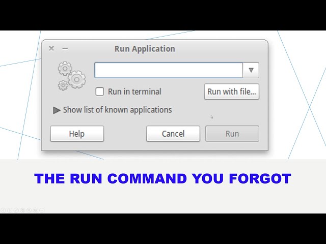 The Windows 10 Run Command You Forgot
