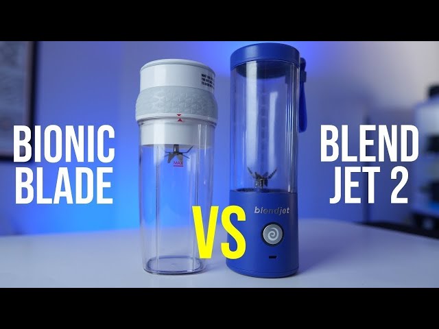 Portable Blender Showdown: Bionic Blade vs BlendJet 2