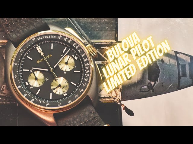 The Bulova Lunar Pilot 50th Anniversary Limited Edition - 98A285