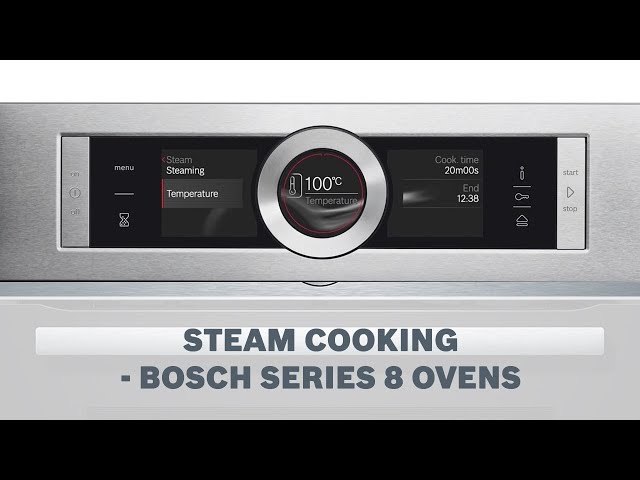 Steam Cooking Function - Bosch Series 8 Ovens