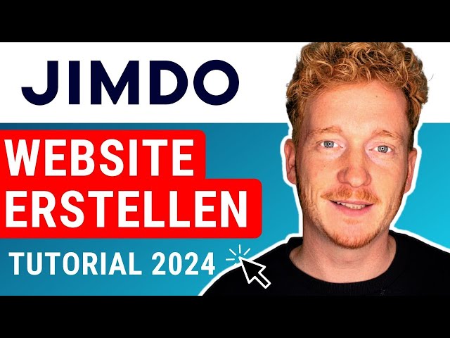 Jimdo Website erstellen - Tutorial 2024 - Alles was du wissen musst ✅