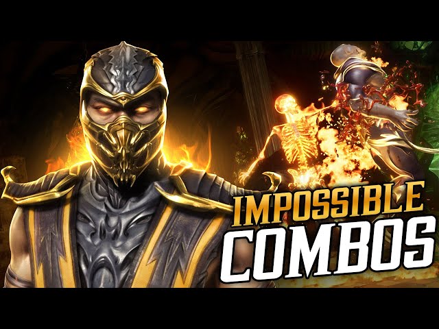 The IMPOSSIBLE COMBO CHALLENGES in Mortal Kombat 11