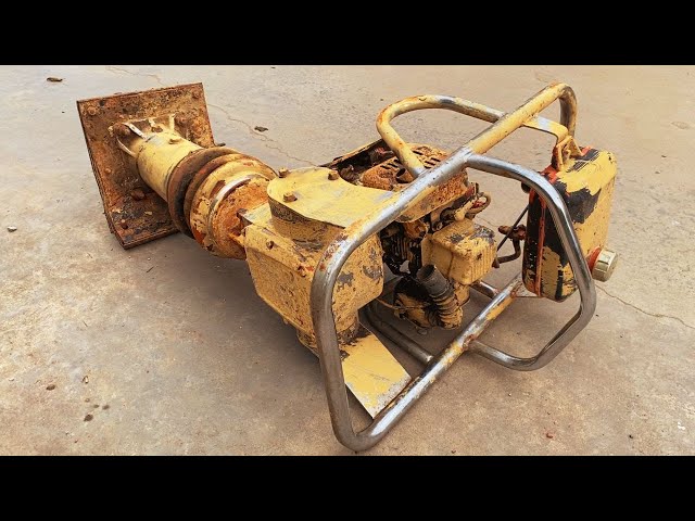 Old MIKASA Jump Jack Compactor Restoration // How To Restore An Rusty Jumping Jack Compactor