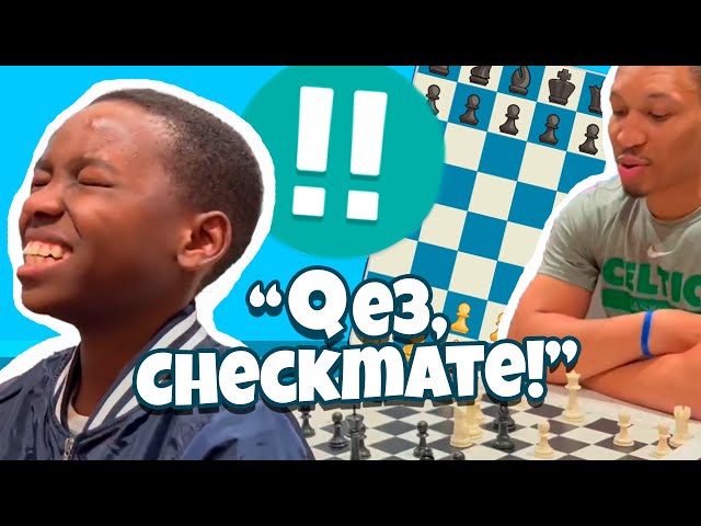 12-Year-Old CRUSHES NBA Player BLINDFOLDED in CHESS