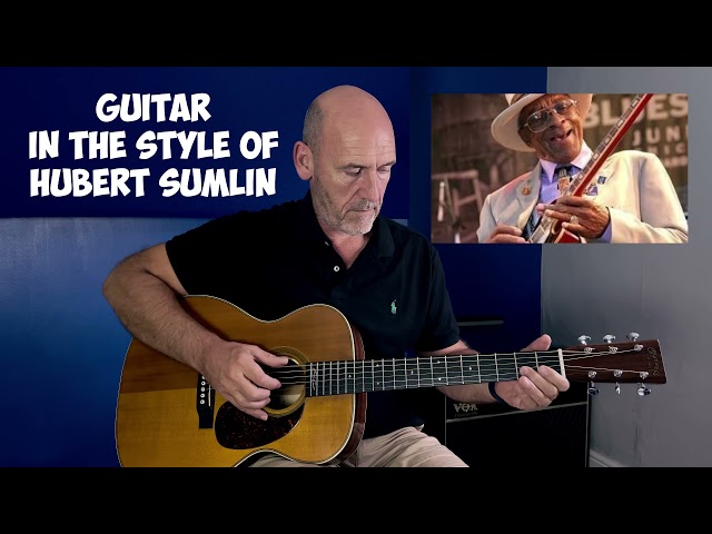 Hubert Sumlin Style | Smokestack Lightning Intro (Acoustic Blues Guitar Lesson)
