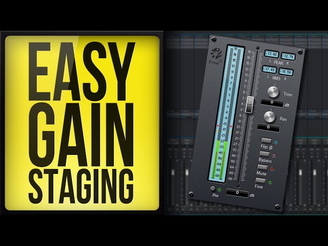 Gain Staging in Studio One and other DAWs - Easy Tutorial