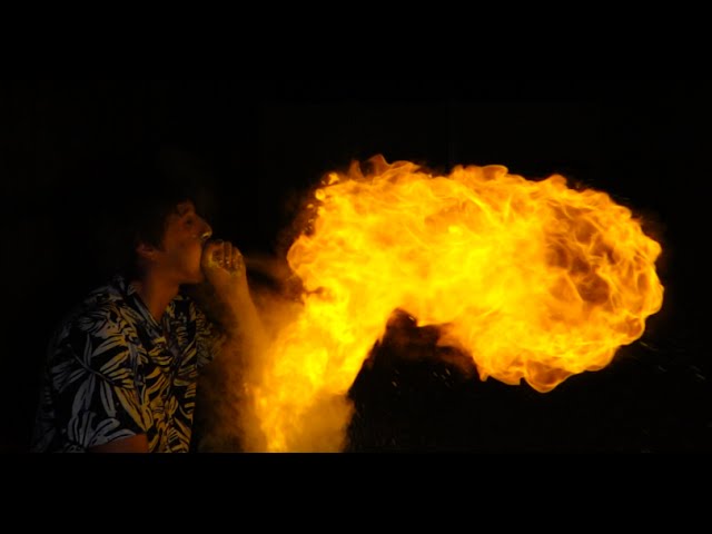 Breathe Fire and make Giant Fireballs with Cornstarch!