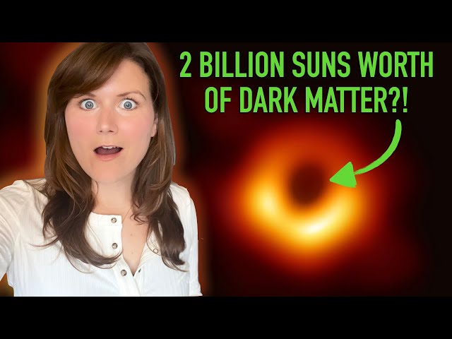 The first evidence for DARK MATTER in a BLACK HOLE?!