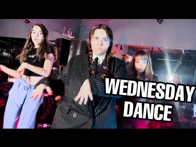 WEDNESDAY TIKTOK DANCE | Andra's Dance Academy