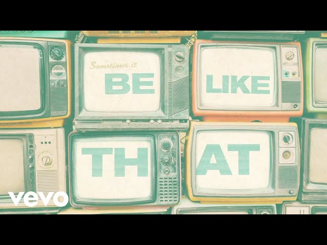 Kane Brown, Swae Lee, Khalid - Be Like That (Lyric Video)