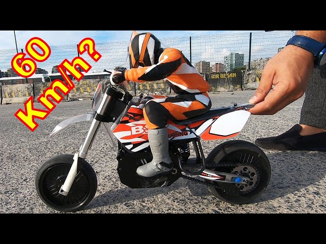 World's BIGGEST RC Motorcycle Top Speed Test | BSD Racing 404T