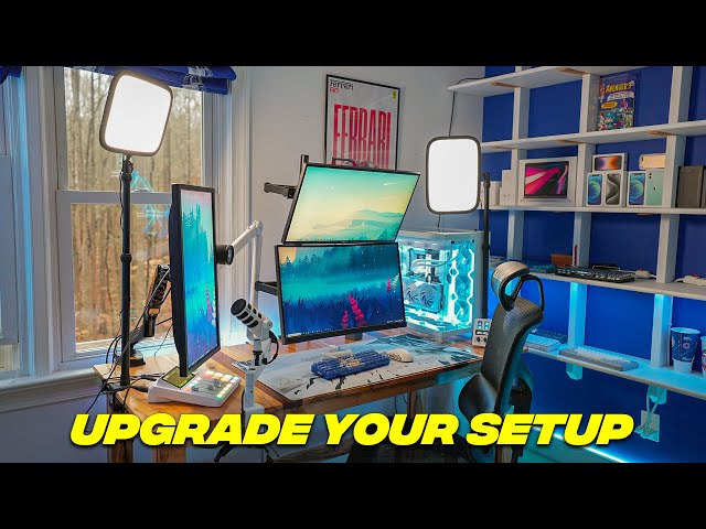 I Transformed my Room/Setup with These 5 TIPS!!!