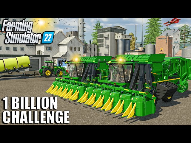 Harvesting 330.000 LITERS of LAVENDER | 1 BILLION Challenge | Farming Simulator 22