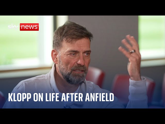 Liverpool manager Jurgen Klopp on pressure, the title race and life after Anfield