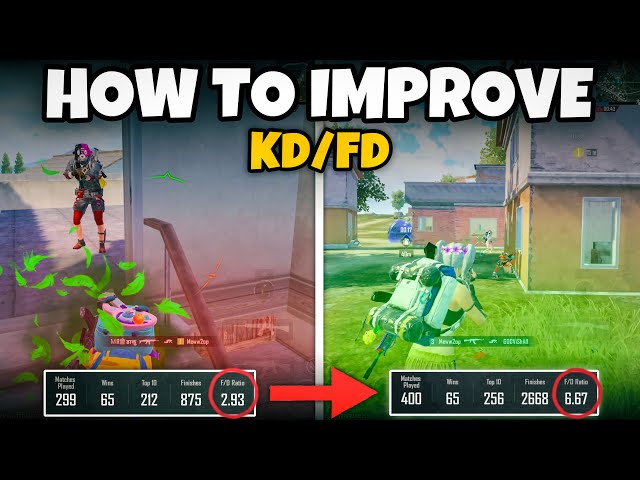 HOW TO BE A 6+ KD/FD PLAYER IN NEW SEASON IN BGMI💥(Tips/Tricks) Mew2.