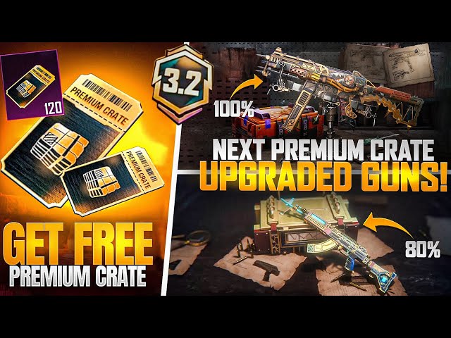 Next Premium Crate Upgraded Gun Skin Is Here | M762 Or Ump45 Upgraded Gun Skin | Pubgm