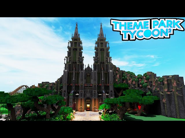 BEST PARK ENTRANCE EVER in Theme Park Tycoon 2!! - Roblox
