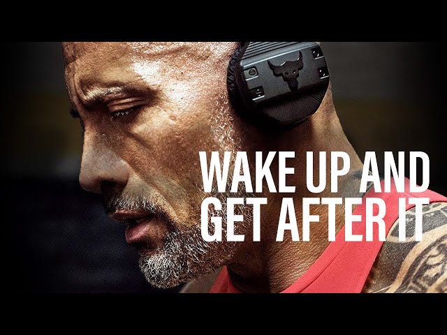 WAKE UP AND GET AFTER IT - Motivational Speech (Morning Motivation)