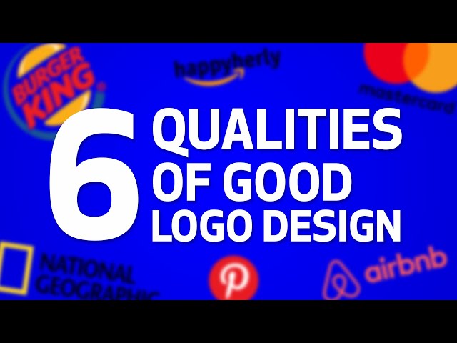 6 Qualities of Good Logo Design | [Hindi/Urdu]