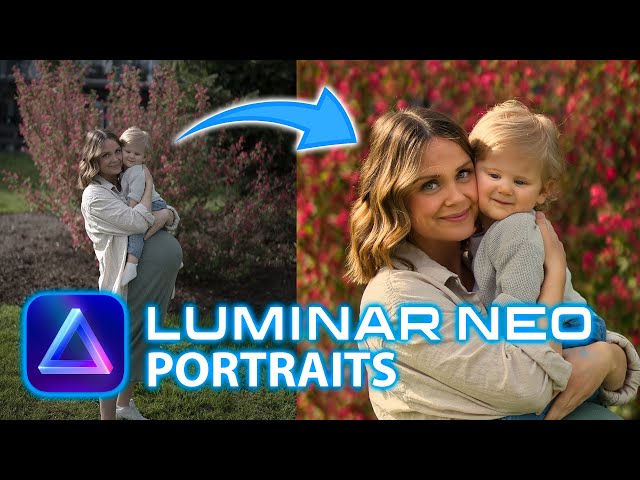 Incredible Portrait EDITING Made EASY in LUMINAR NEO