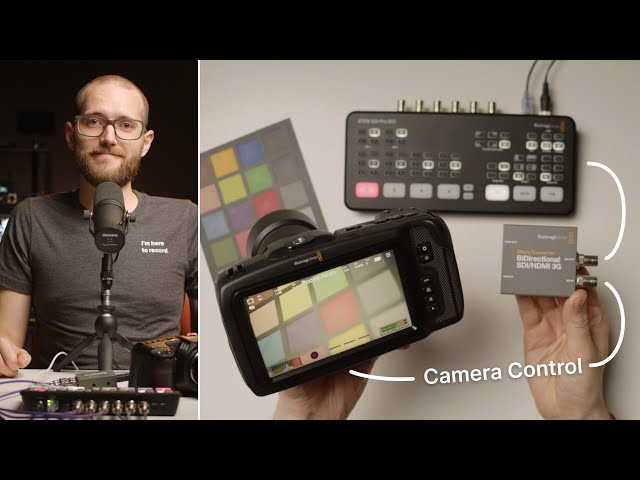 Control HDMI Blackmagic cameras from an ATEM SDI switcher // Show and Tell Ep.104