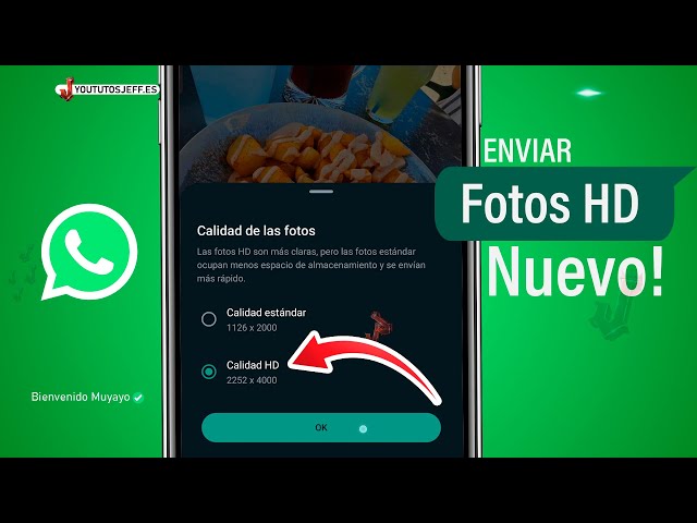 Enviar FOTOS HD en Whatsapp ✅ NUEVA FUNCION