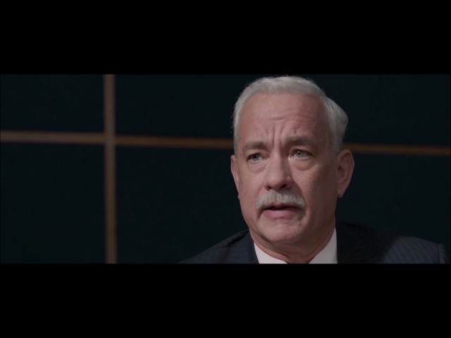 Can We Get Serious Now? | Sully (2016) | 1080p BluRay HD
