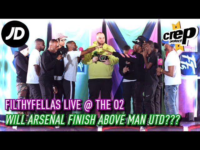 WILL ARSENAL FINISH ABOVE MANCHESTER UNITED??? | FILTHY @ FIVE LIVE WITH JD