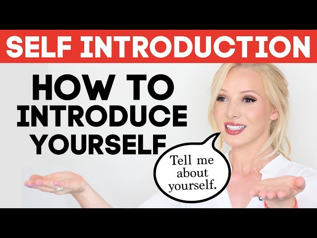 SELF INTRODUCTION | How to Introduce Yourself in English | Tell Me About Yourself Interview Answer