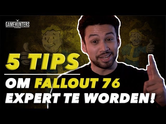 5 TIPS for FALLOUT 76 | GAMEHUNTERS #2