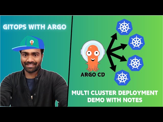 Multi Cluster Deployment with GitOps | Step by Step Guide | DevOps Project | 2024