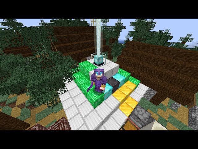 Minecraft But there's Random drops Ep 3 Getting a max beacon