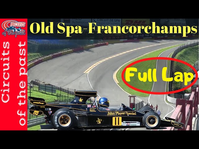 Old Spa Francorchamps Full Lap with Abandoned Sections