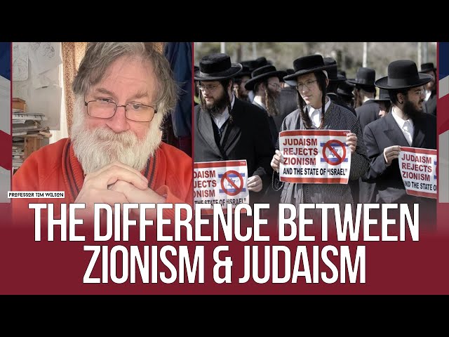 the difference between Judaism and zionism