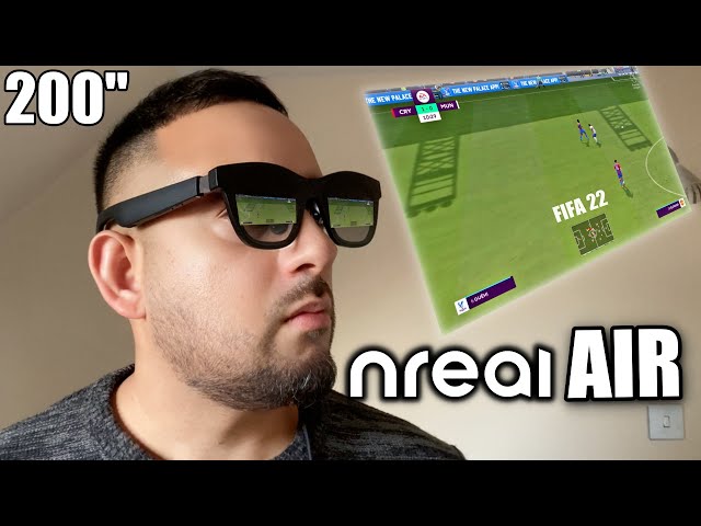 The Future is HERE!  - INCREDIBLE 200" inch OLED AR Glasses - NREAL AIR