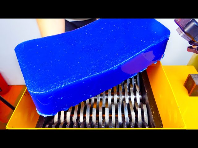 Jelly VS Shredding Machine! Awesome Video!