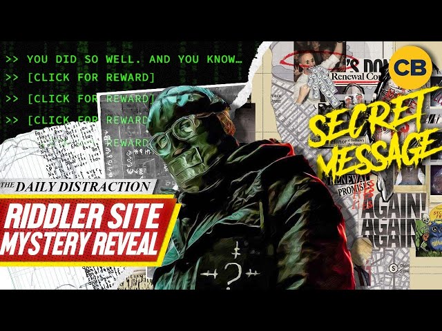 What Does The Riddler’s Message Say? + More! | Daily Distraction