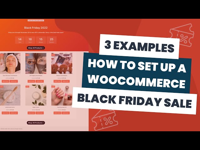 How to Create a WooCommerce Black Friday Sale - Three Ways Using the Sitewide Sales WordPress Plugin