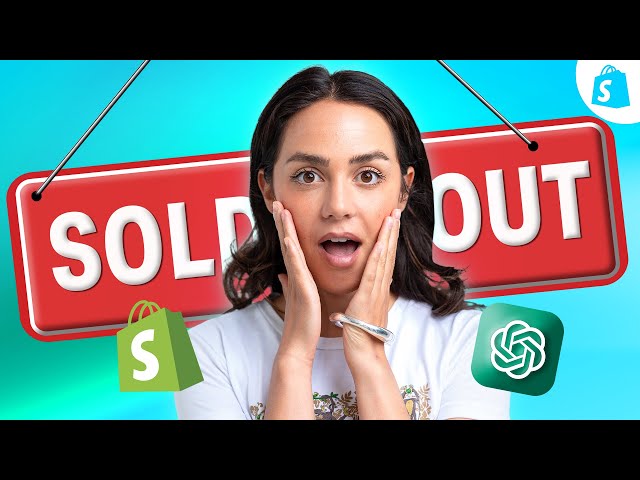 How To Sell Out Every Collection In Your Shopify Store (ft. ChatGPT)