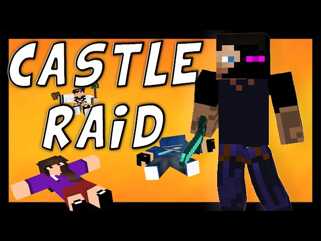 Minecraft song and Animation Castle Raid 1 - 8 Complete series /