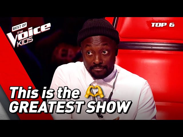 The GREATEST SHOWMAN songs on The Voice | Top 6