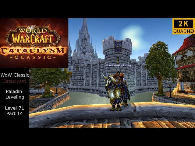World of Warcraft | Cataclysm Classic | Paladin Leveling | Level 71 Part 14 | No Commentary 2K