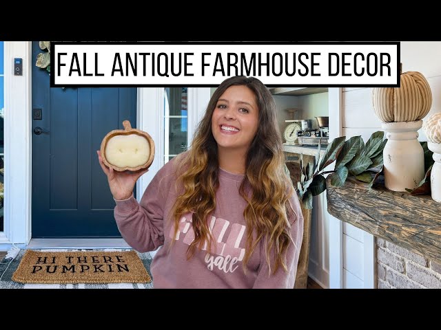 FALL Antique Farmhouse Home Décor 🍁 Fall Decorating Ideas 2022 | Living it Country