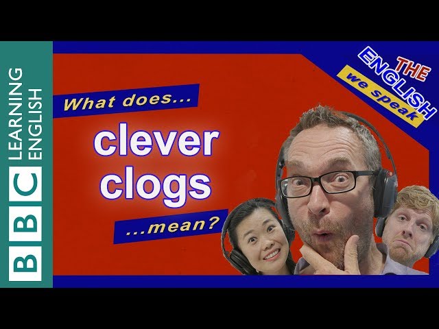 What does 'clever clogs' mean?