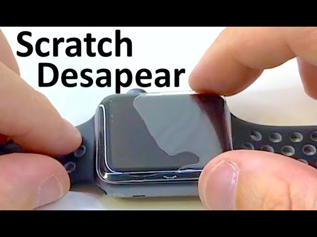 Apple Watch Screen Protector That Makes Deep Scratch Desapear UV Glue Shield The Best Ever