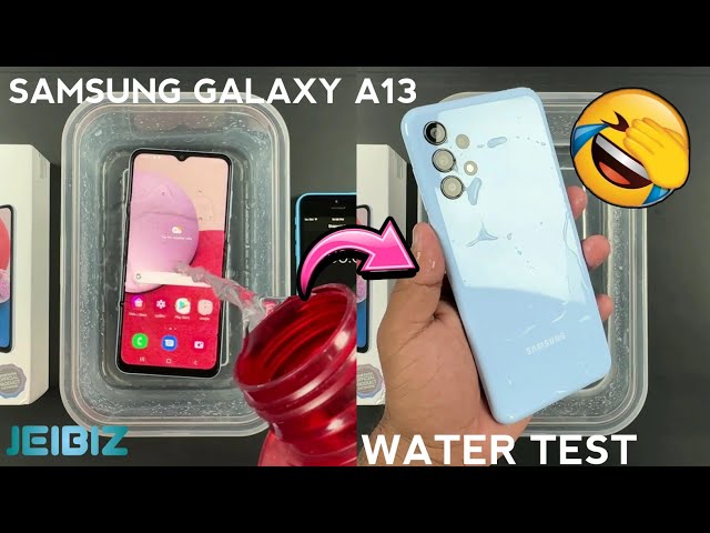 Samsung Galaxy A13 Water Test 💦 | Let's See A13 is Waterproof Or Not?