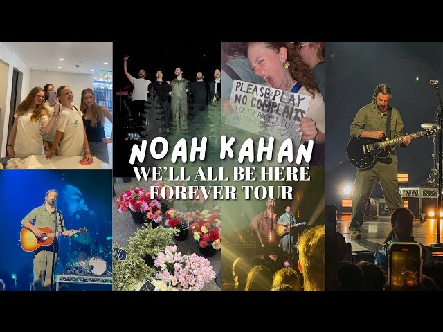 seeing my THERAPIST live | NOAH KAHAN WABHF tour! 🌲🌟🐕🍊🐾