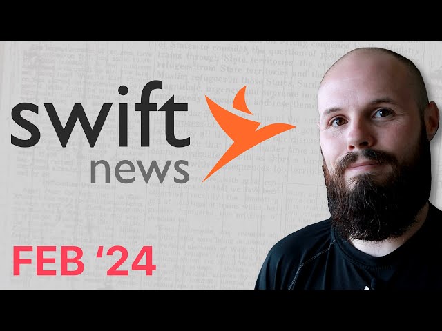 Swift News - SwiftUI Field Guide, Apple Vision Pro, State of Mobile 2024 , Indie Dev & More