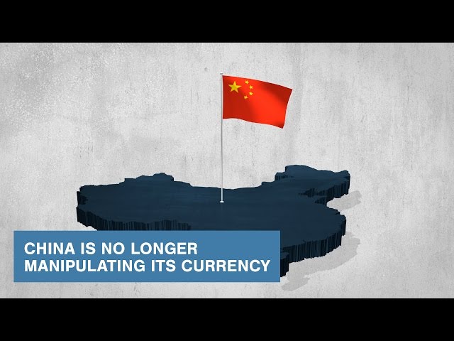 China is No Longer Manipulating its Currency